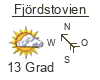 Wetter in Fjördstovien
