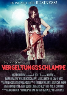 Poster von Vergeltungsschlampe - Frau mit Axt